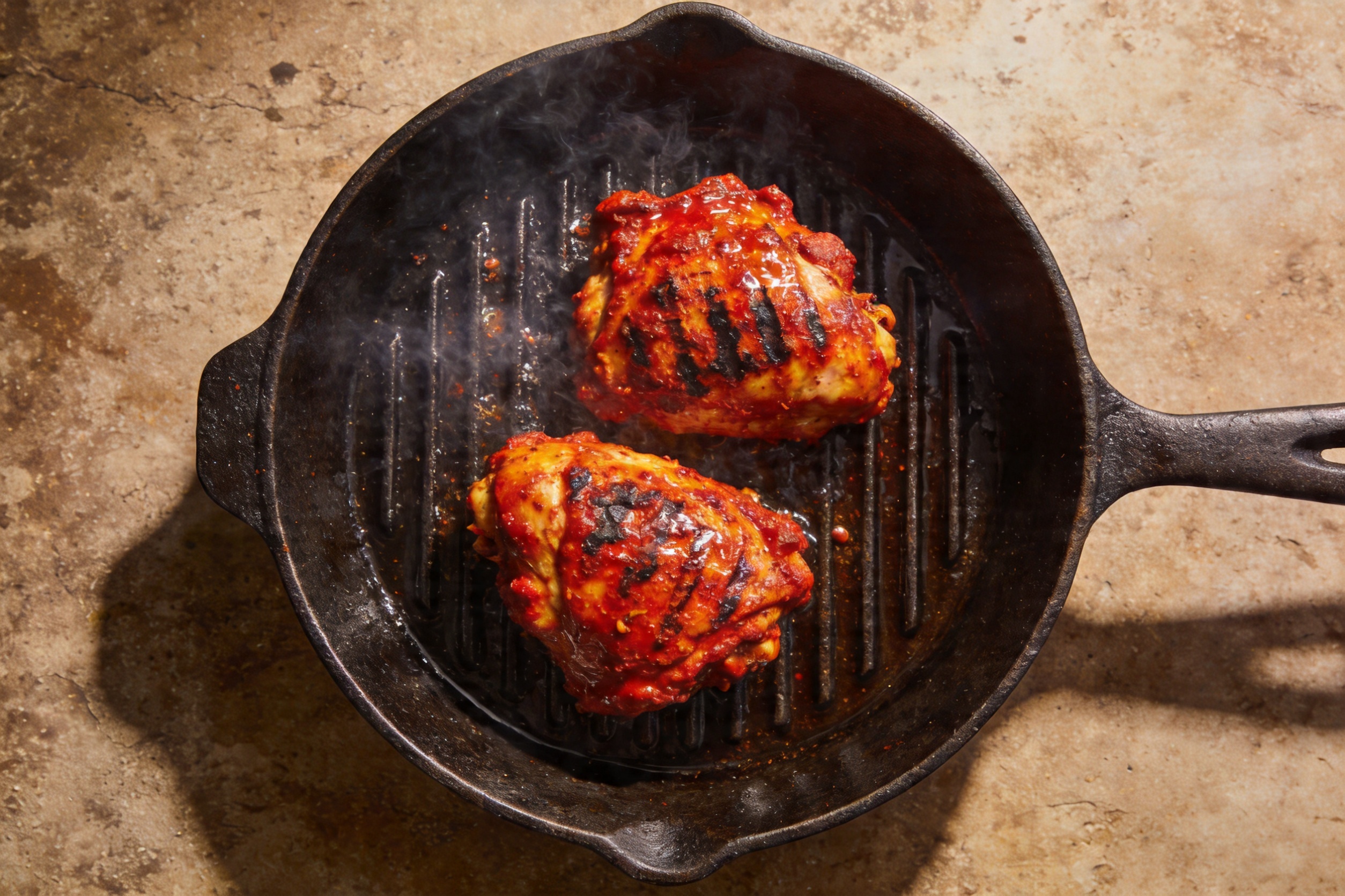 grilled-peri-peri-chicken-thigh-pan