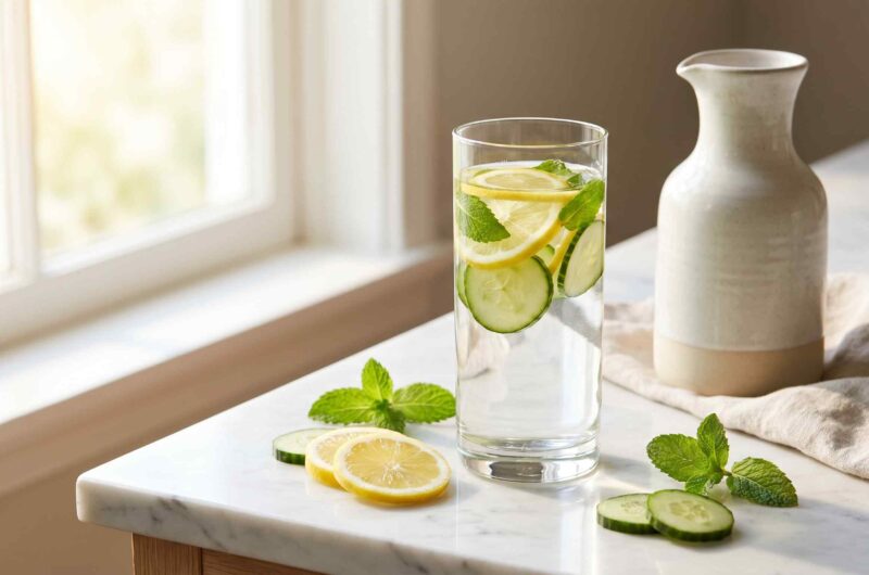 Fresh Lemon Water Recipe for Hydration Weight and Skin