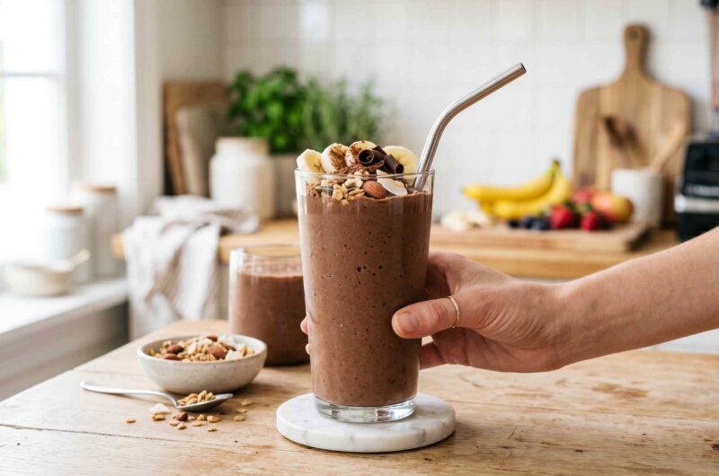 Easy Protein Smoothie for Breakfast or Post Workout