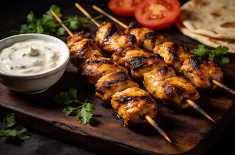 Shish Tawook Recipe Juicy Charred and Full of Flavor