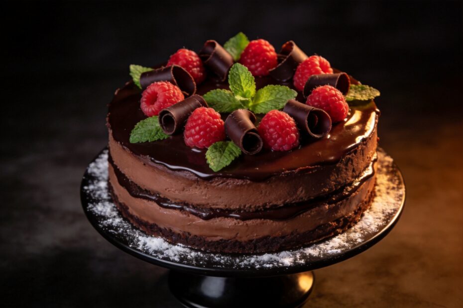 dark-chocolate-raspberry-mousse-cake-ganache-top