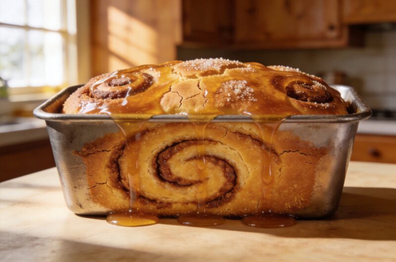 Honey Bun Cake That Tastes Like a Giant Pastry Dream